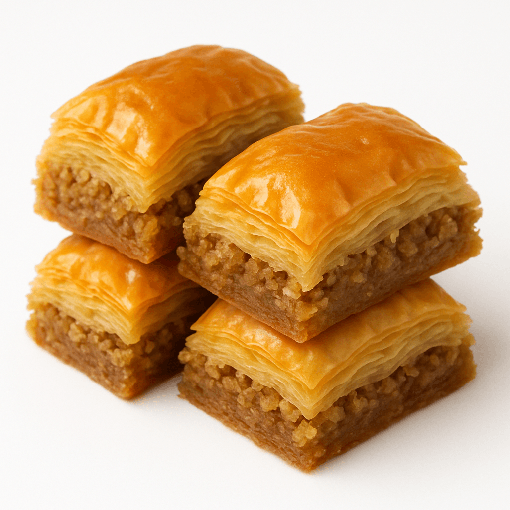 Sweet baklava dessert