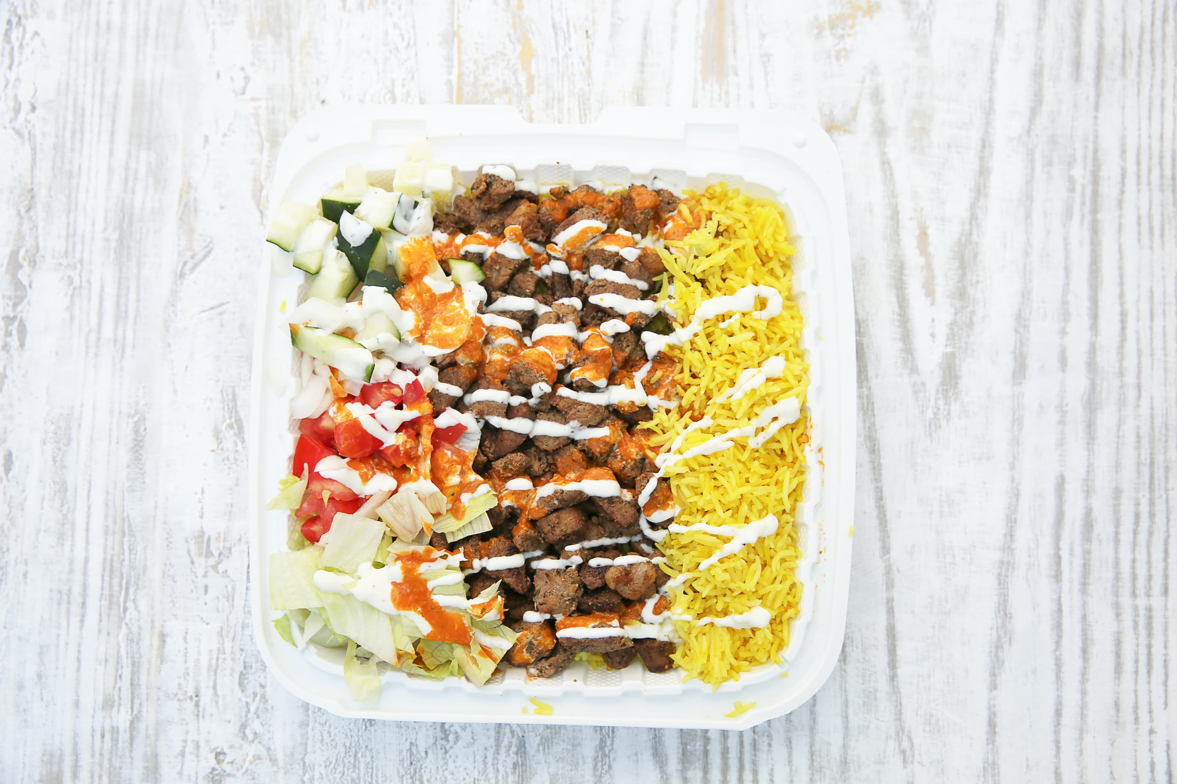 Beef Over Rice